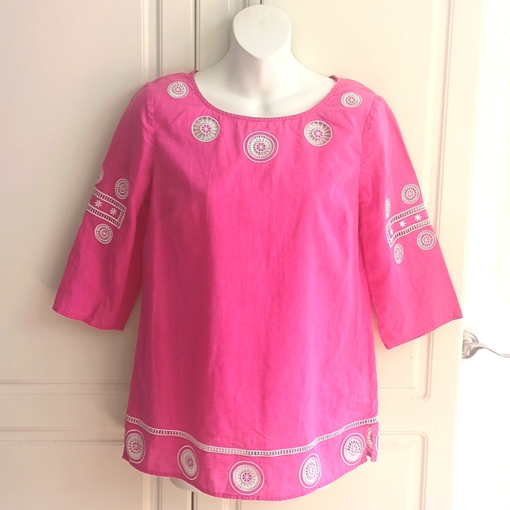 Lilly Pulitzer Pink Solid Top